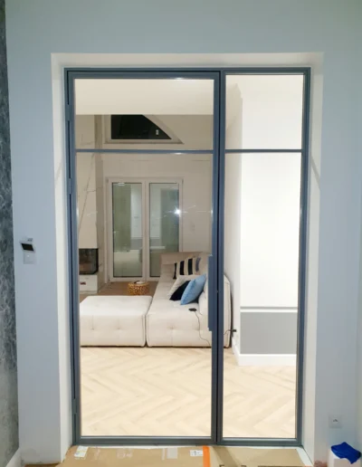 Słupsk wiatrolap nowoczesny szary